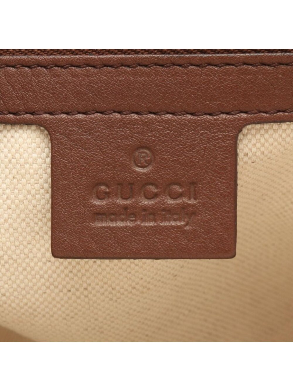 Gucci Briefcase Interlocking 2-Way Brown Leather - Picture 4 of 10